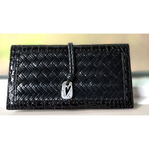 Brighton Brazilian Bree Woven Leather wallet